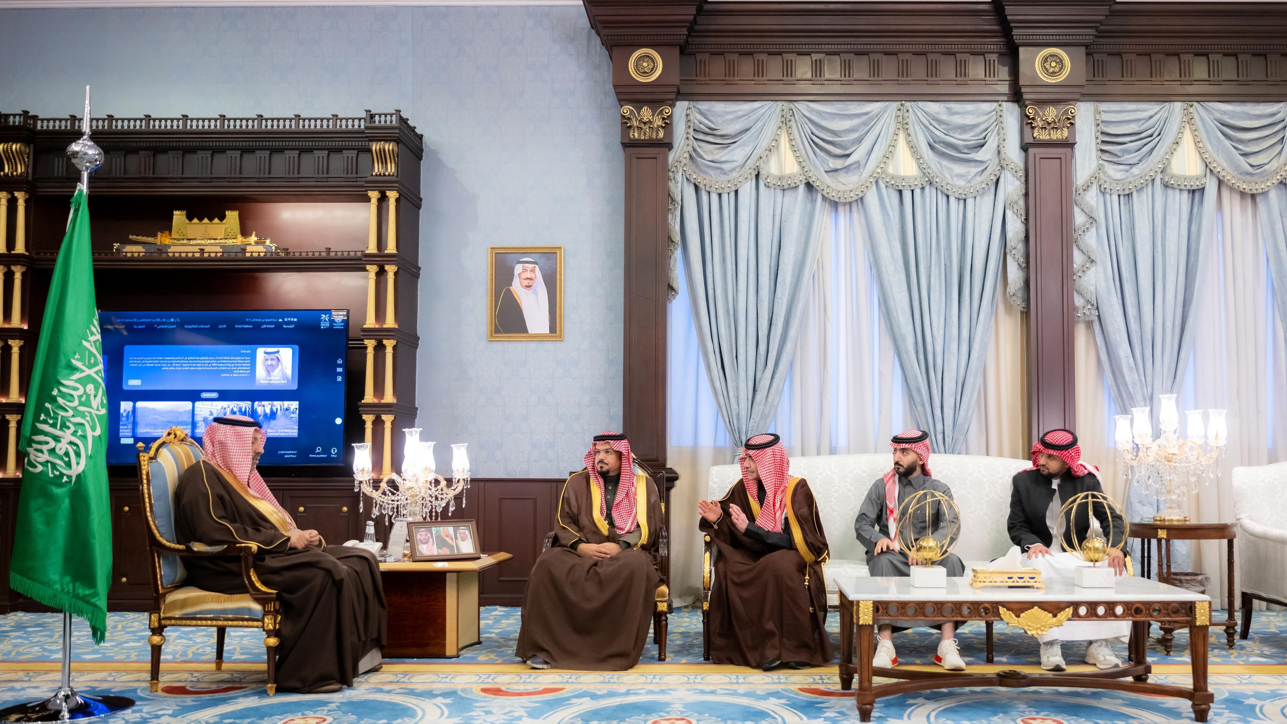 سمو الأمير حسام بن سعود يطلع على جهود  منصة  "جود الإسكان" في منطقة الباحة