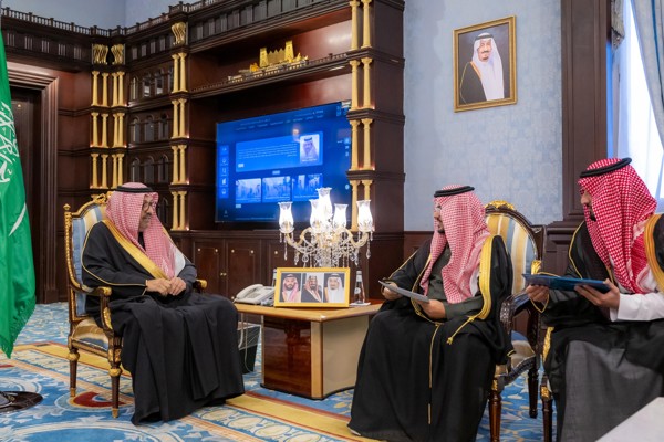 سمو أمير منطقة الباحة يستقبل أمين الباحة ووكيل الأمانة لشؤون الإسكان