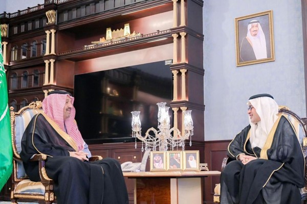 سمو أمير منطقة الباحة يستقبل الرئيس التنفيذي للمركز الوطني لتنمية الحياة الفطرية